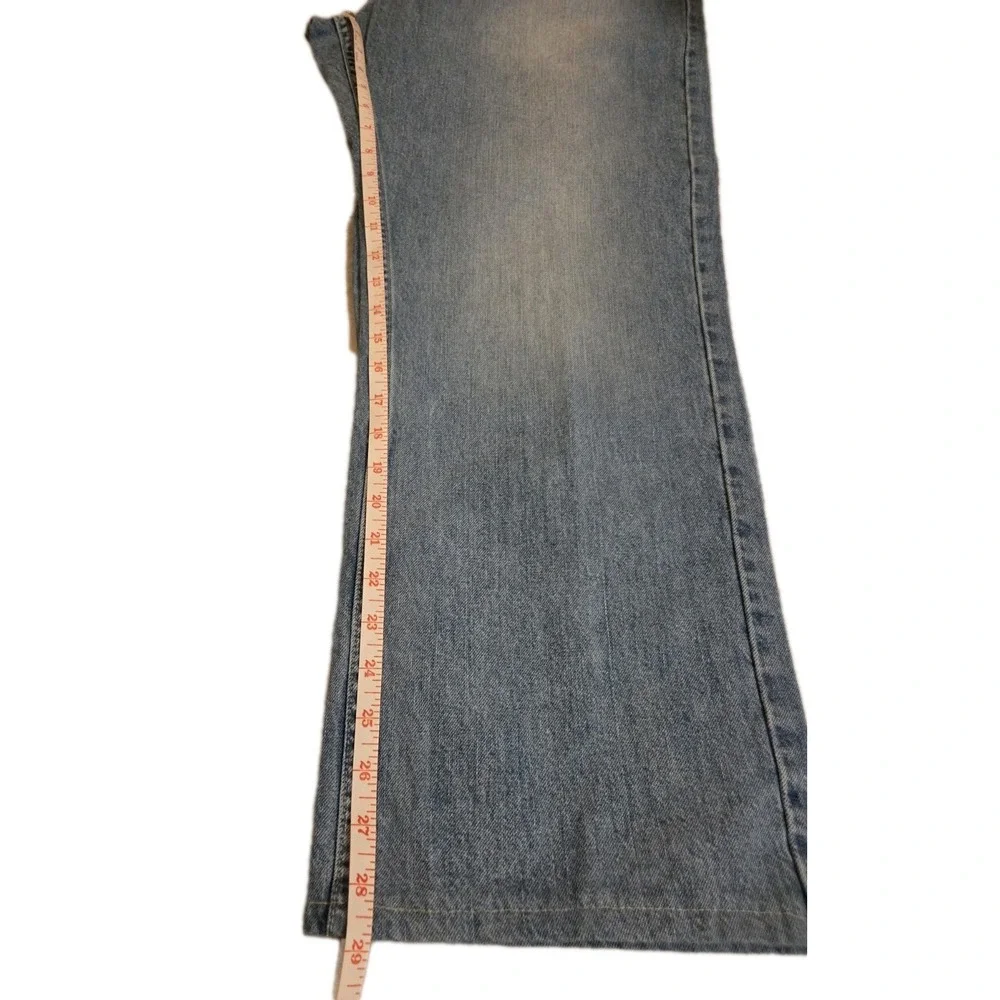 LEVI'S 559 Relaxed Straight Denim Jeans Medium Wash Tag 42×30 (Hemmed to‎ 29" L) - Picture 6 of 9